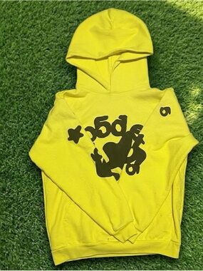 OG Sp5der Hoodie- Yellow Beluga
